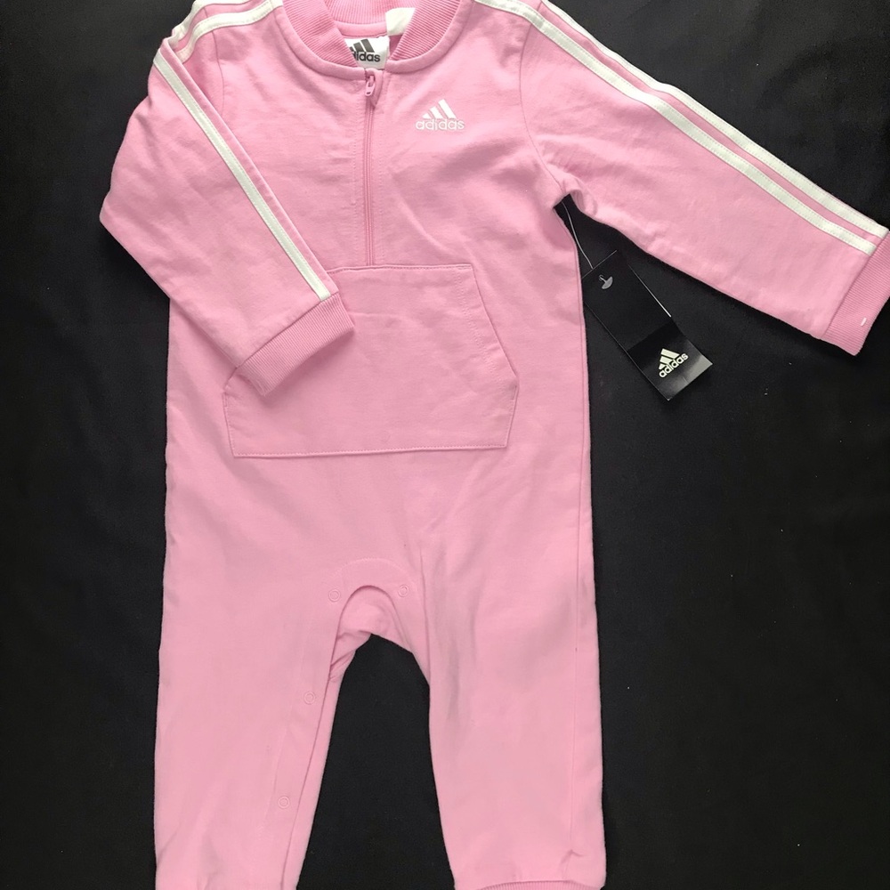 Adidas Toddler Jumpsuit- Girls